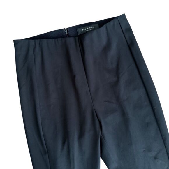Rag & Bone Pants The Classic Simone Pant-Equestrian Stretch Black 6 - Picture 6 of 8
